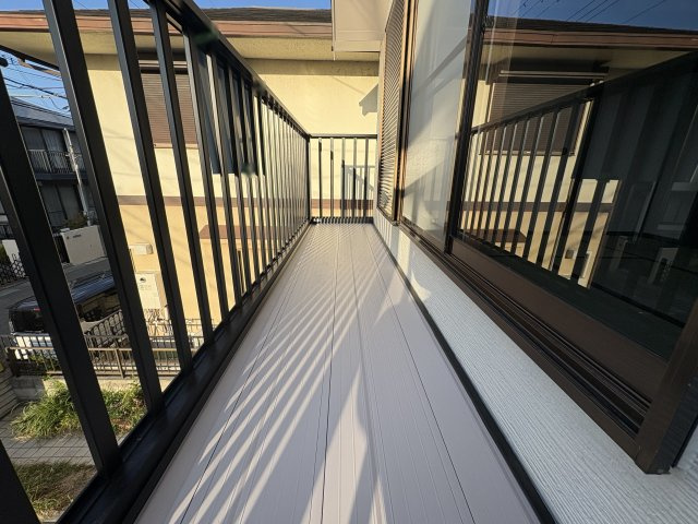 神戸市垂水区桃山台５丁目　中古戸建のバルコニー