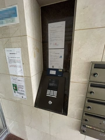 オートロック付きの物件です