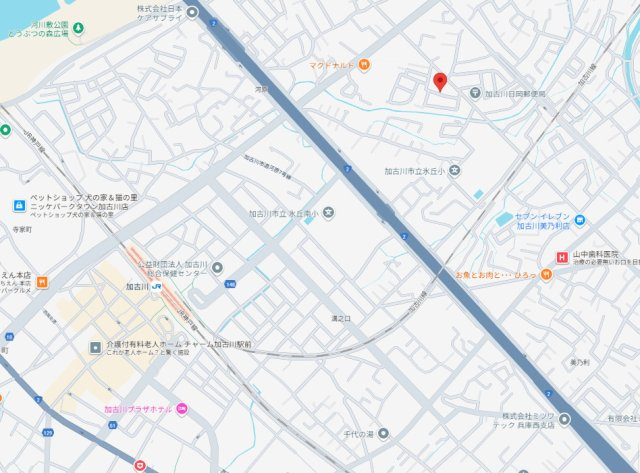 【地図】 | 加古川市加古川町中津　土地