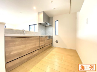 【内観：施工例】 | 長津田みなみ台　全8邸/今回販売7邸（7号棟） | 同施工会社施工例（キッチン）