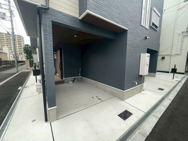 駒川４丁目中古戸建ての駐車場
