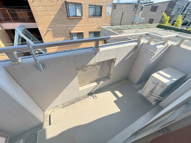 グランメール東淀川のバルコニー