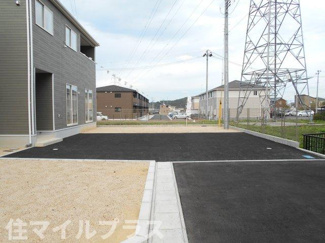 【駐車場】 | 西郷村米中山前新築一戸建て3棟 | 駐車スペースもあります