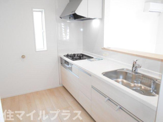 【キッチン】 | 西郷村米中山前新築一戸建て3棟 | 使いやすいキッチンです