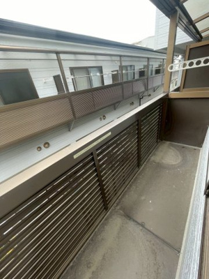 【バルコニー】 | エステート西立花 | ※お写真は同物件別部屋になります。