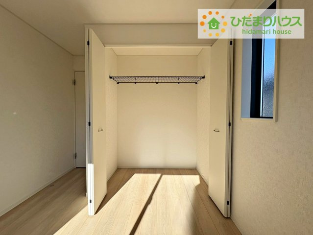 常陸大宮市姥賀町第3　新築戸建　2号棟の収納|洋室B　収納