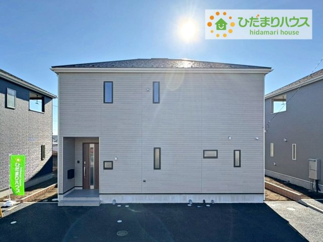 常陸大宮市姥賀町第3　新築戸建　2号棟の外観|平日・夜間もご案内可能(^^♪お気軽にお問い合わせくださいませ!(^^)!