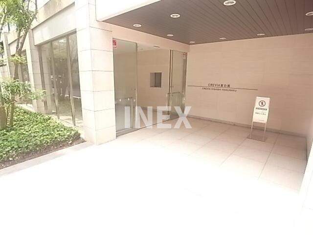 クレヴィア東白楽のエントランス
