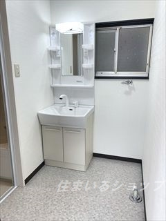 あさおか台貸家の洗面所