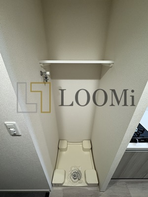 【設備】 | プレサンス天満橋ヴェルエラ  | プレサンス天満橋ヴェルエラ　洗濯機置き場