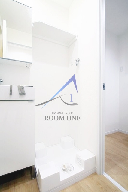 リベルテ池袋の設備|洗濯機置き場です。