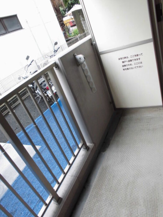 メイプルヒルズのバルコニー