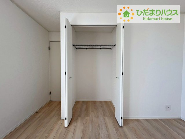 常陸大宮市姥賀町第3　新築戸建　3号棟の収納|各居室にはしっかりと収納を完備！
