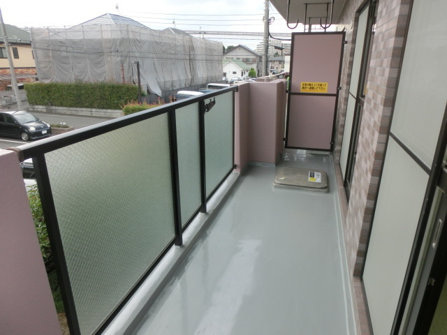 リヴェール高幡６のバルコニー