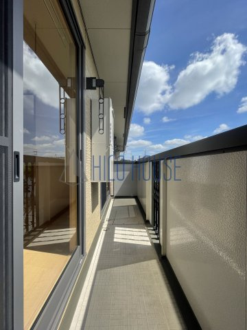 メゾン･アンソレイユ　Ⅵのバルコニー