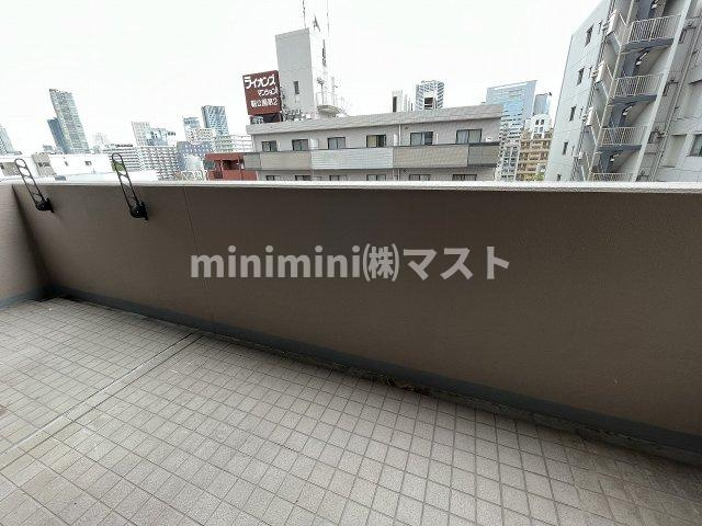 リーガル京町堀のバルコニー