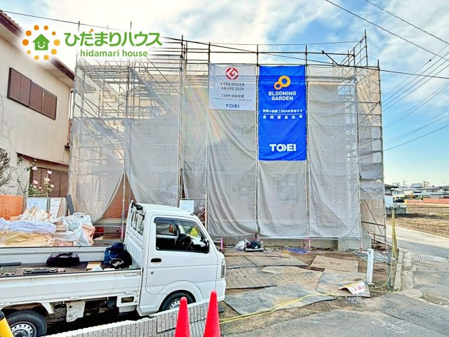 【外観】 | 水戸市元吉田町4期　新築戸建 | 南向きで日当たり良好(^^♪