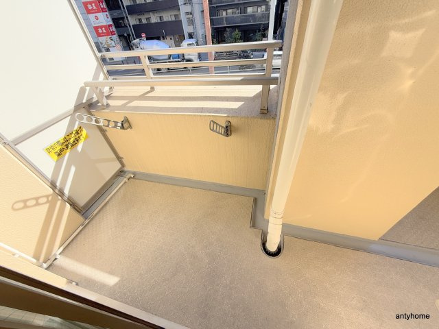 エステムコート大阪・中之島南　仲介手数料無料のバルコニー