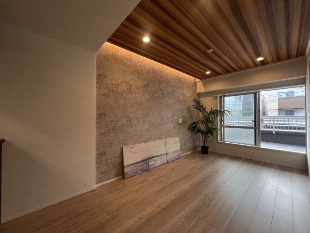 納得のリフォーム！満足の立地！【綱島ダイヤモンドマンション】の居間・リビング|リビングです