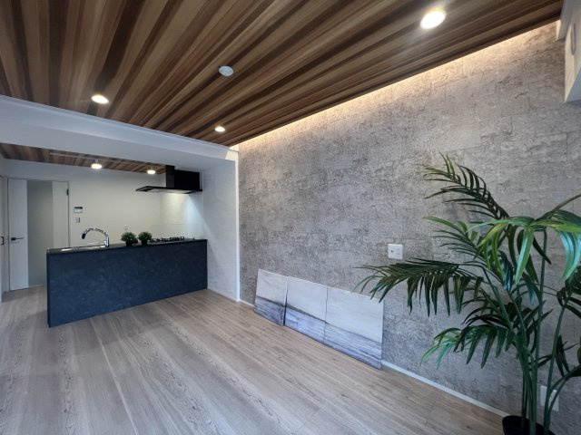 納得のリフォーム！満足の立地！【綱島ダイヤモンドマンション】の居間・リビング|こちらの居間で趣味の時間をお楽しみください