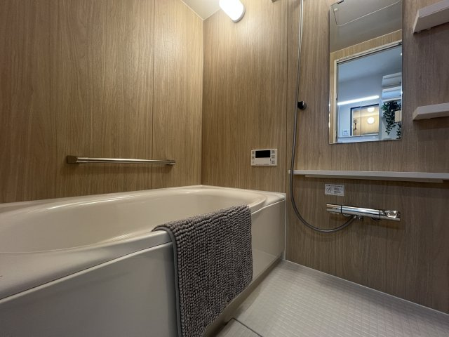 納得のリフォーム！満足の立地！【綱島ダイヤモンドマンション】の浴室|お風呂で日々の疲れを落としましょう