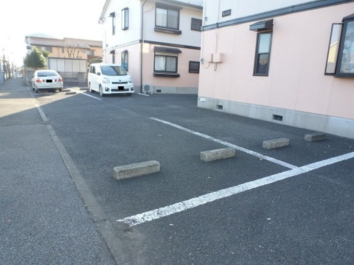 リヴェール高沢Aの駐車場