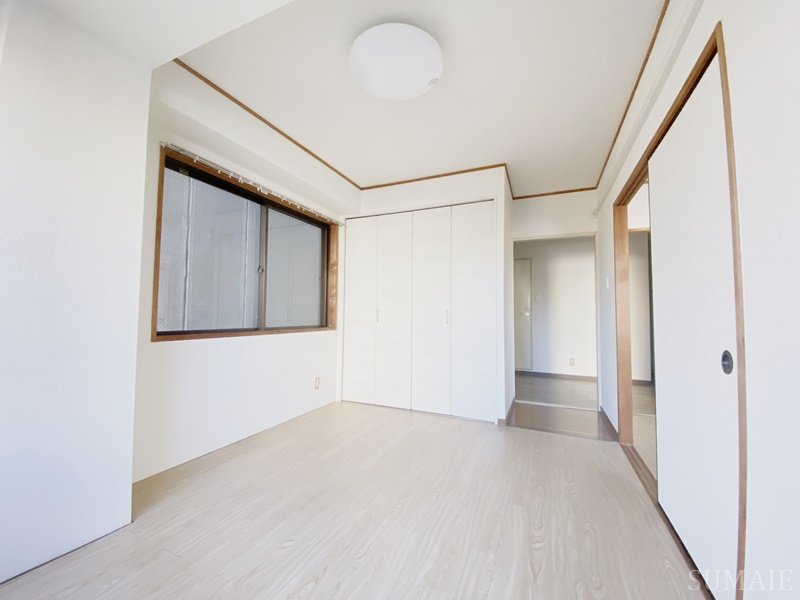 メゾンＳＫの寝室|寝室に☆