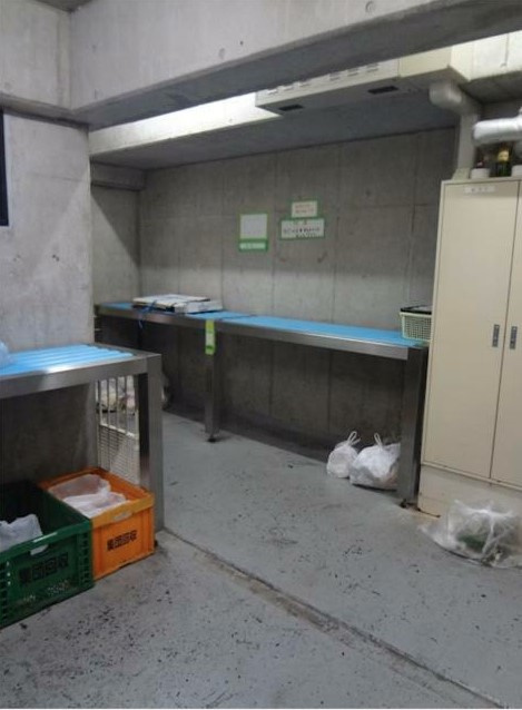 ユーキャッスルのその他共用部分|ゴミ置き場