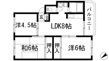 【間取り】