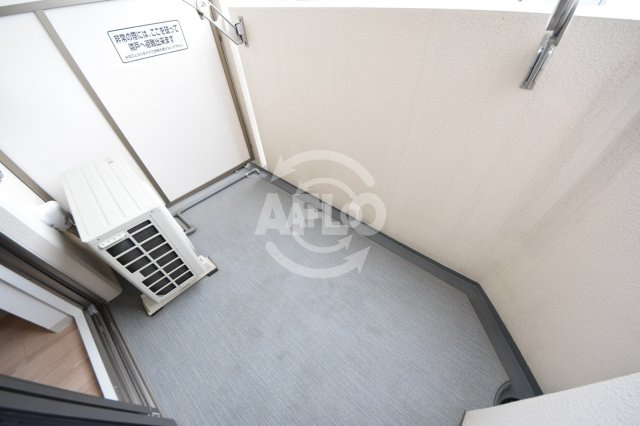 クリスタルグランツ東天満のバルコニー|クリスタルグランツ東天満　バルコニー