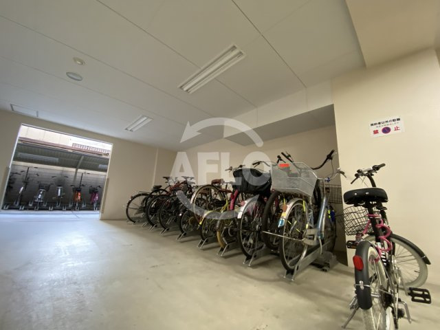 クリスタルグランツ東天満のその他共用部分|クリスタルグランツ東天満　駐輪場