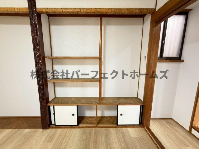緑町戸建　賃貸の収納|収納があります