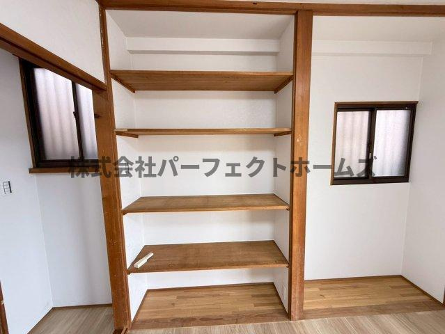 緑町戸建　賃貸の収納|大きなものも収納できそうです