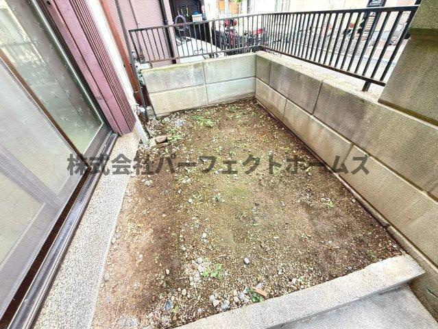 緑町戸建　賃貸の庭