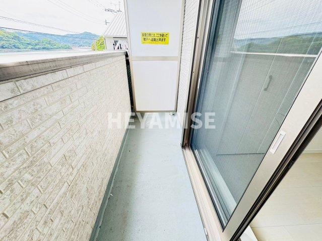 modern palazzo戸石Cのバルコニー|別号棟のお写真お写真です。Ａ-106写真
※同物件同室タイプの写真でございます※現況を優先します※