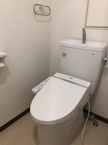 朝日白山マンションのトイレ