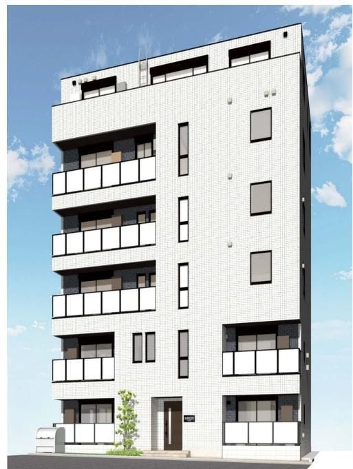 フラッツ平河町（TOKYO ZERO EMISSION HOUSE）の外観