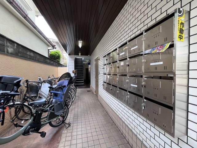 スポール南住吉のエントランス