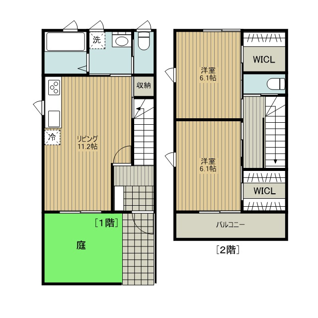 ルシアスの間取り