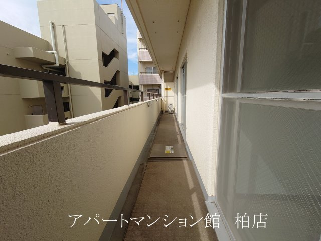 トーカン柏キャステールのバルコニー