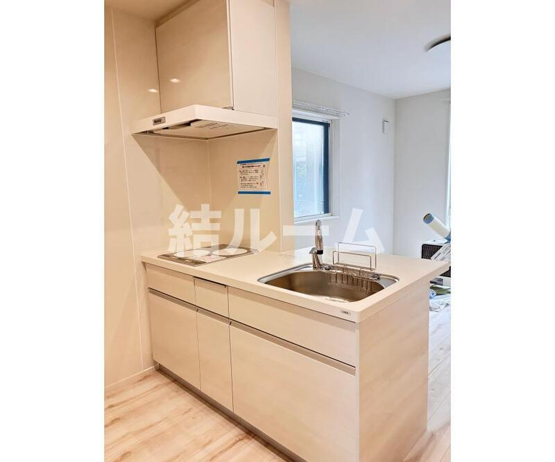 板橋区蓮根１丁目のアパートのキッチン