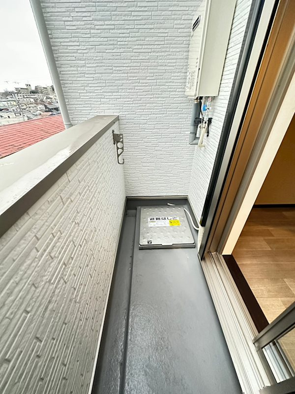 リッチライフ箕岡通のバルコニー