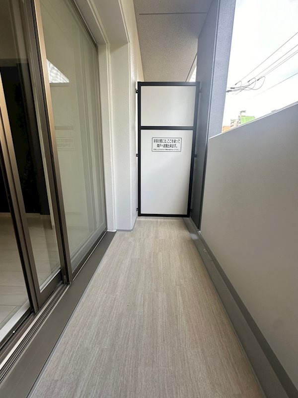 CREST　TAPP　神戸三宮のバルコニー