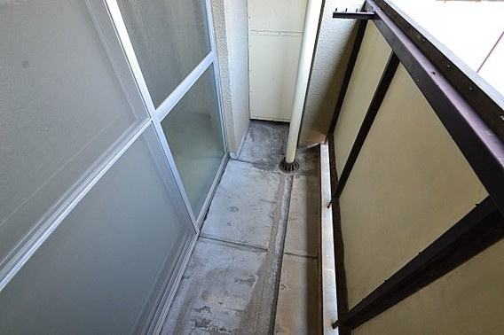 マツヤパークマンションのバルコニー