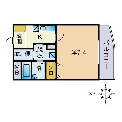 ヴィサージュの間取り