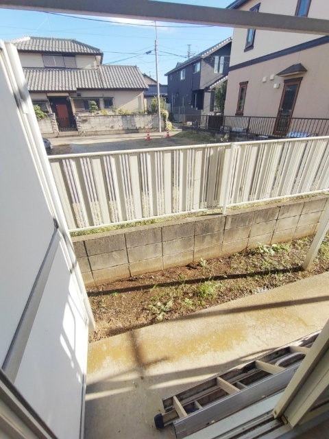 グリーンヒルズ柏のバルコニー