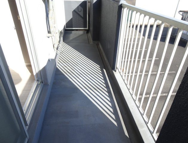 ベルメゾン若森のバルコニー