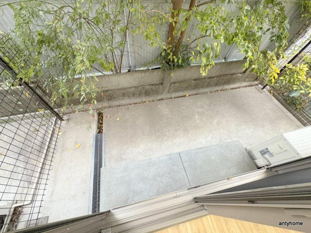 シャルマン藤田Ⅲ　仲介手数料無料のバルコニー