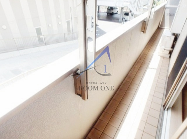 サンパティーク溝の口のバルコニー|バルコニーです。