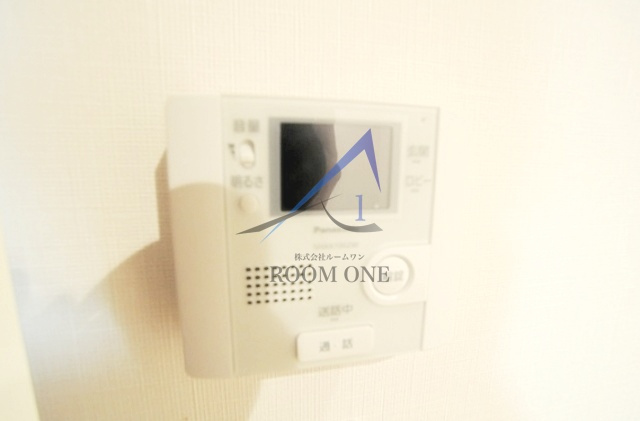 サンパティーク溝の口のセキュリティ|モニター付きインターホンです。